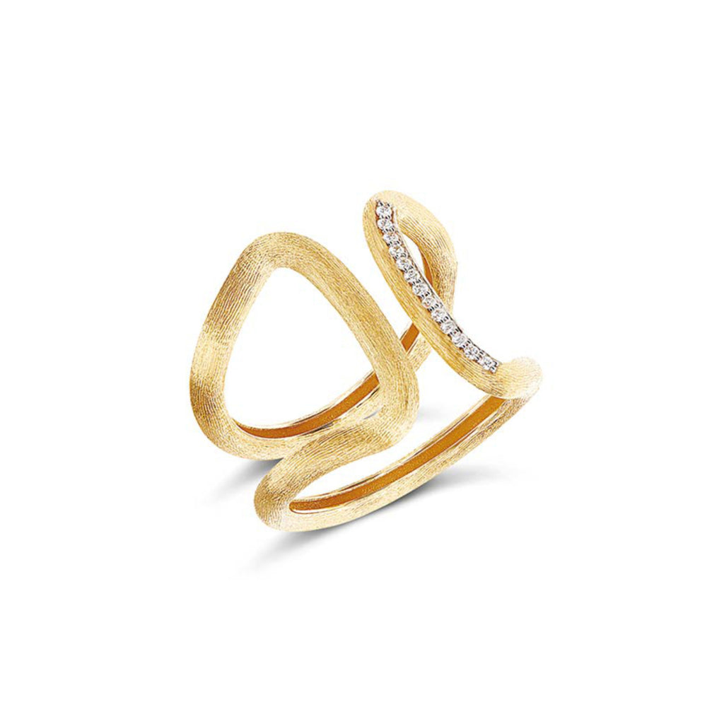 Nanis Libera Ring (AS5-602) aus Gelbgold mit Diamant