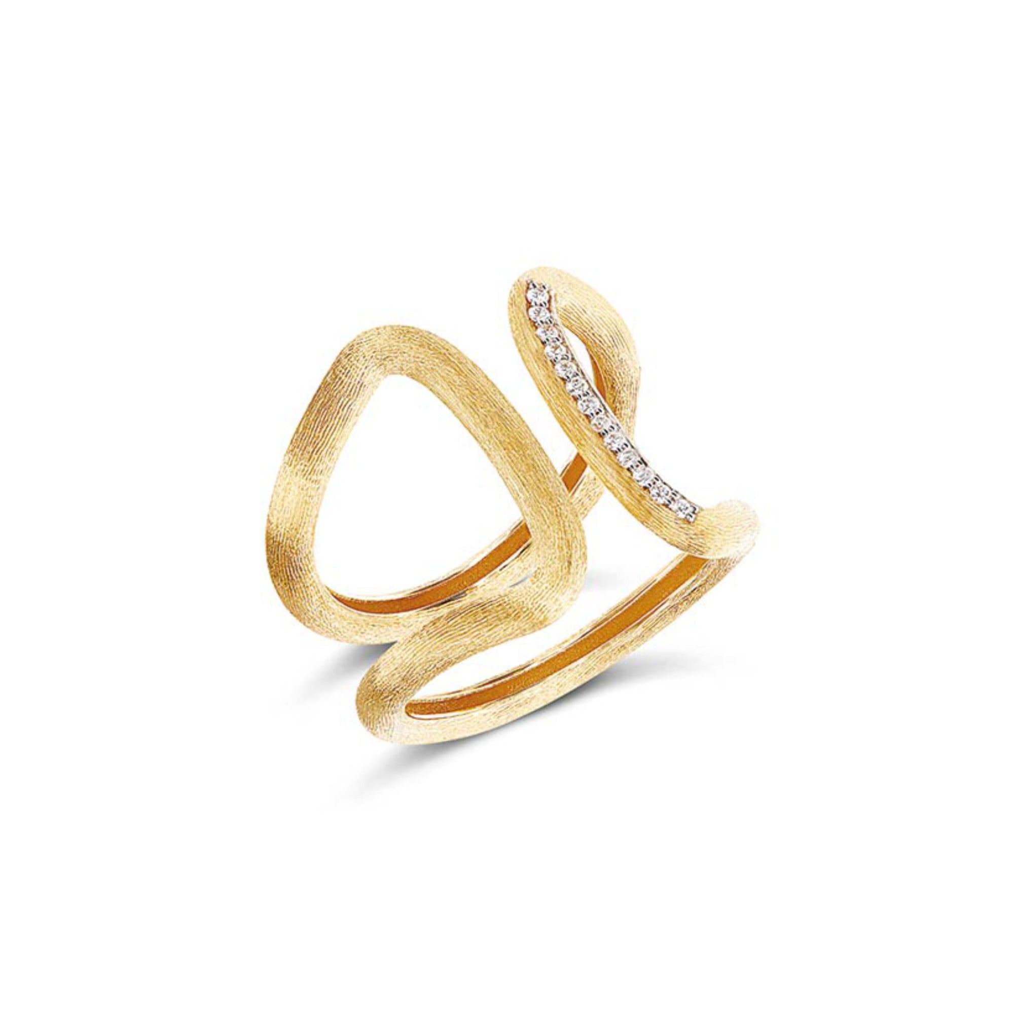 Nanis Libera Ring (AS5-602) aus Gelbgold mit Diamant
