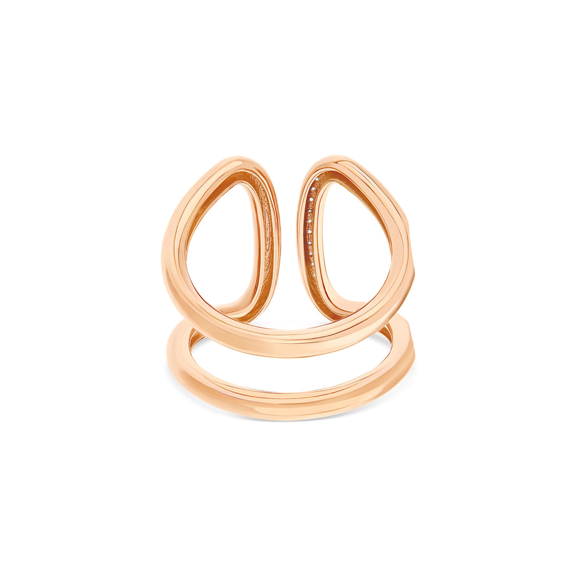Nanis Libera Ring - AS5-602_rose (rose) aus Roségold mit Diamant