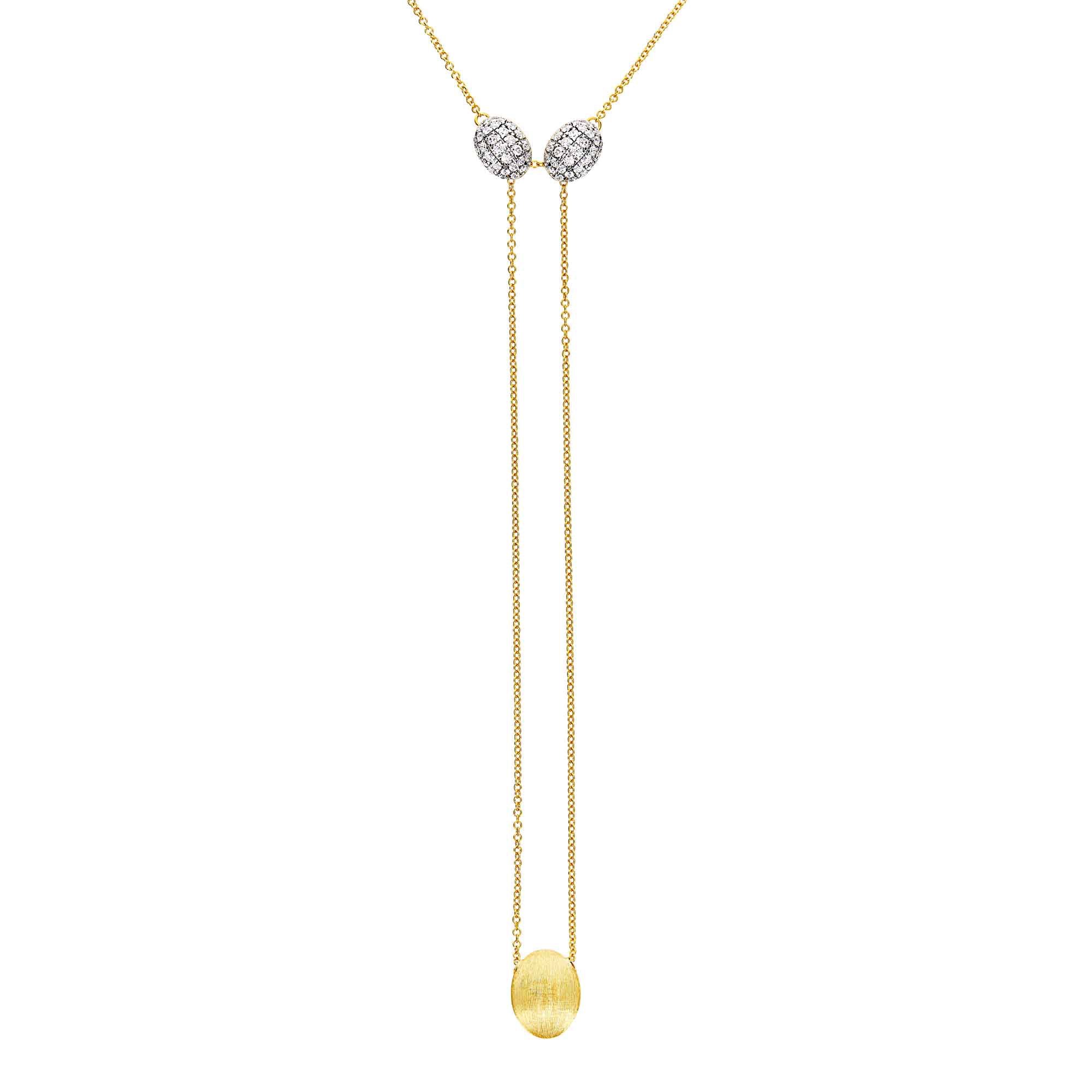 Nanis Luce Halskette (CS7-583) aus Gelbgold mit Diamant