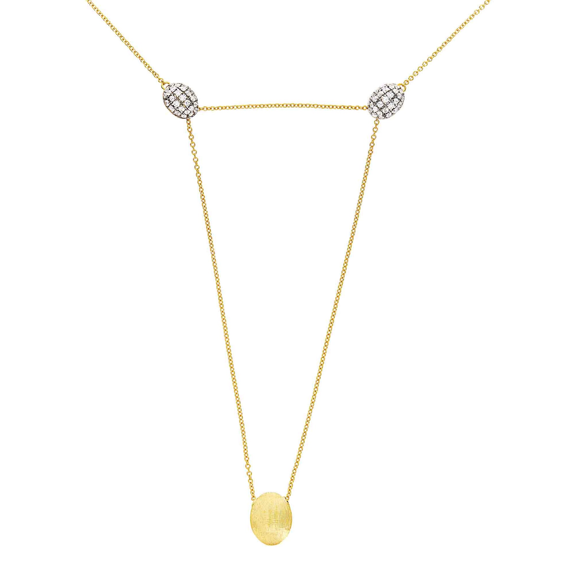 Luce Halskette, Gelbgold • Diamant von Nanis (CS7-583)