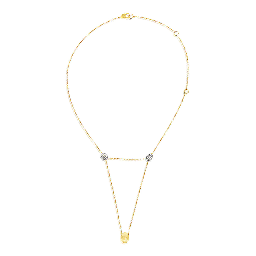 Nanis Luce Halskette (CS7-583) aus Gelbgold mit Diamant