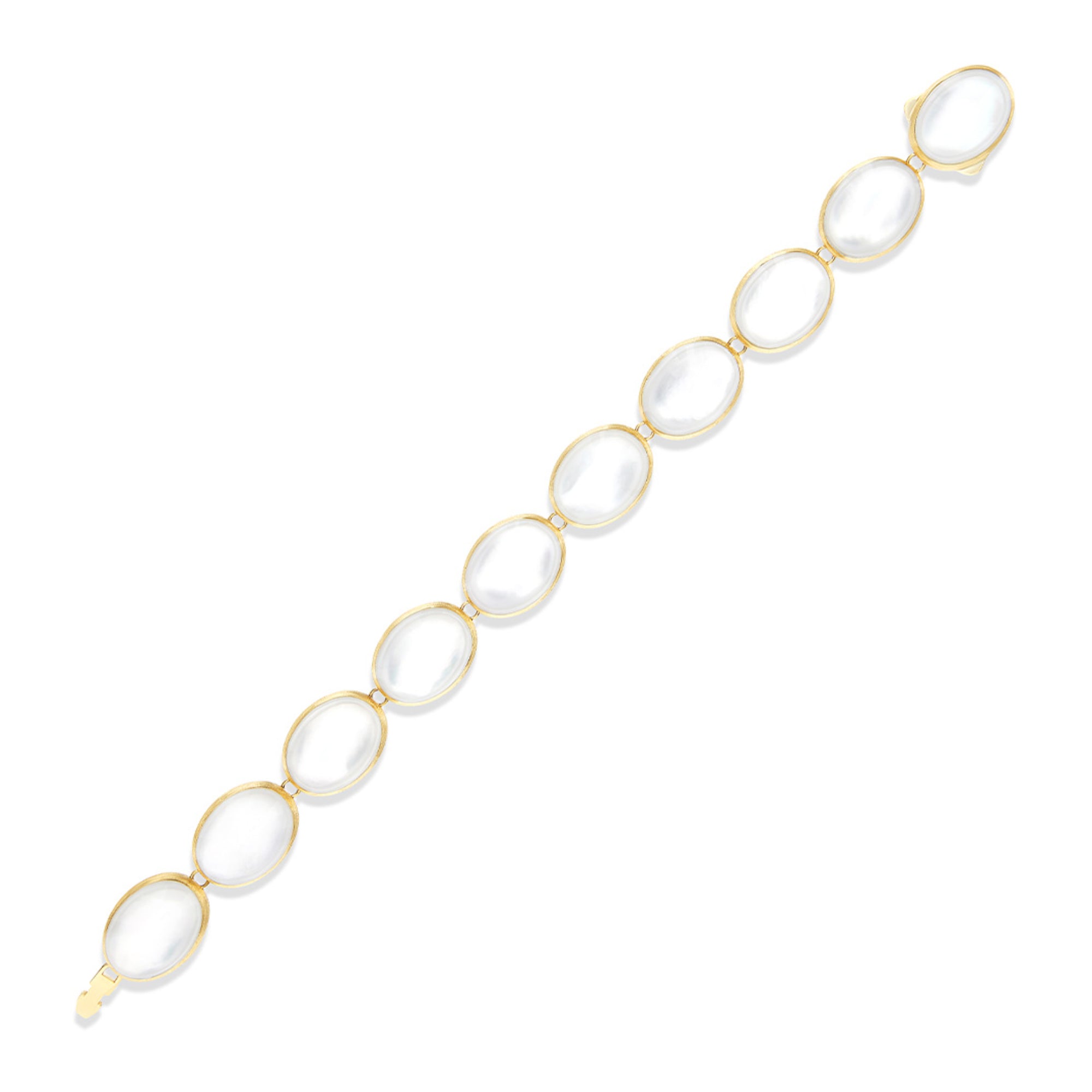 Nanis Muse Armband (BI2-609) aus Gelbgold mit Perlmutt