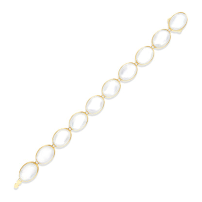 Muse Armband, Gelbgold • Perlmutt von Nanis (BI2-609)