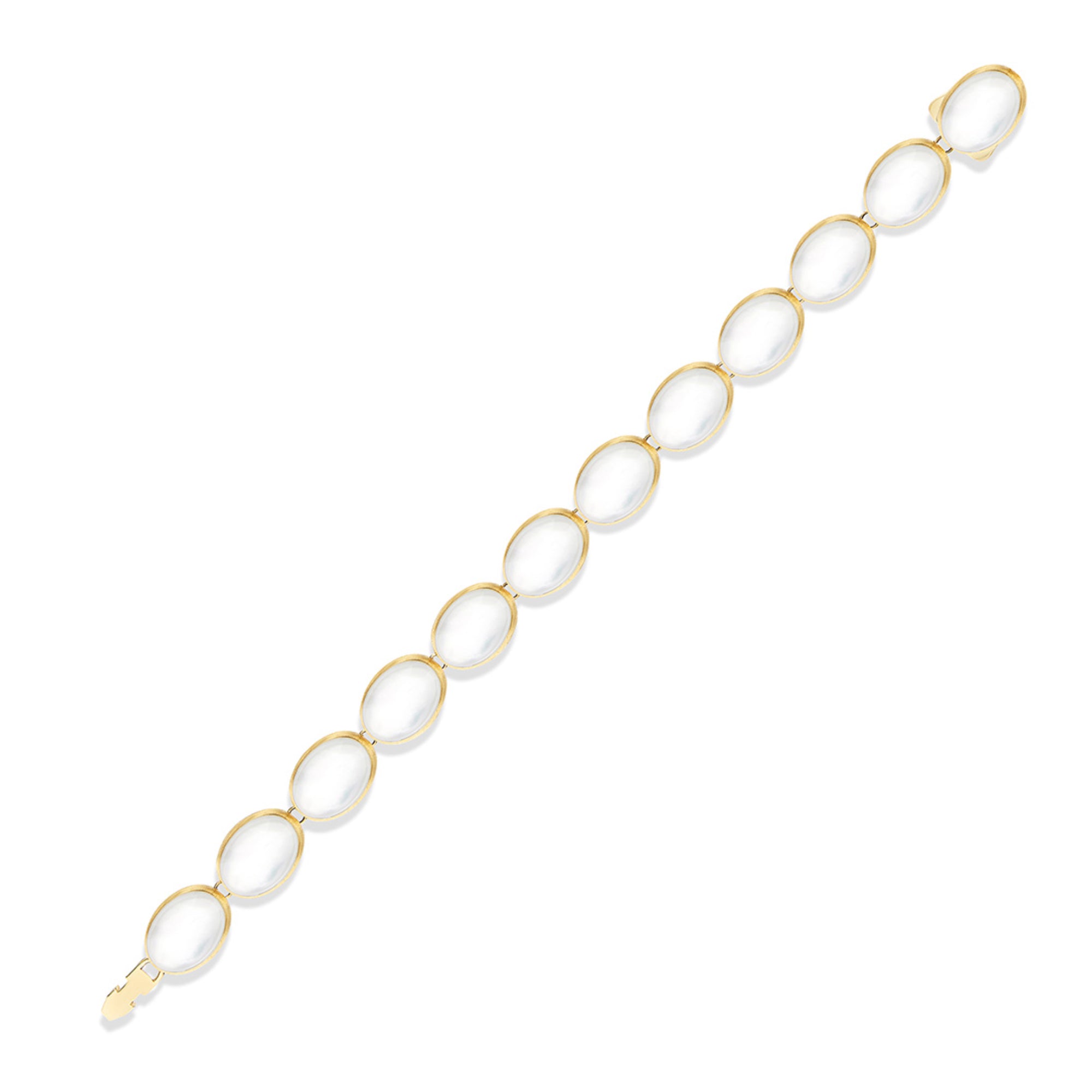 Nanis Muse Armband (BI3-609) aus Gelbgold mit Perlmutt