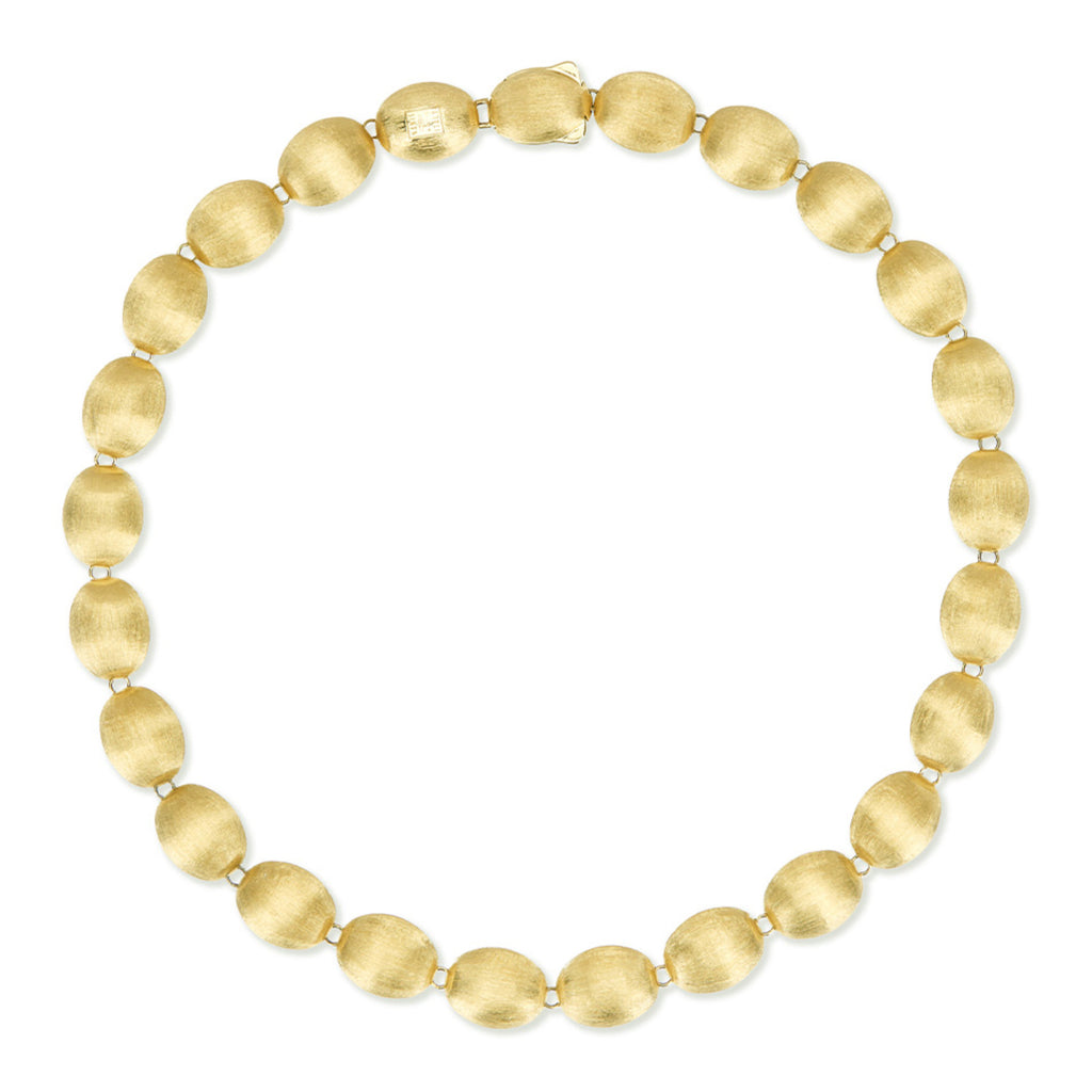 Nanis Muse Choker (CI2-609) aus Gelbgold mit Perlmutt