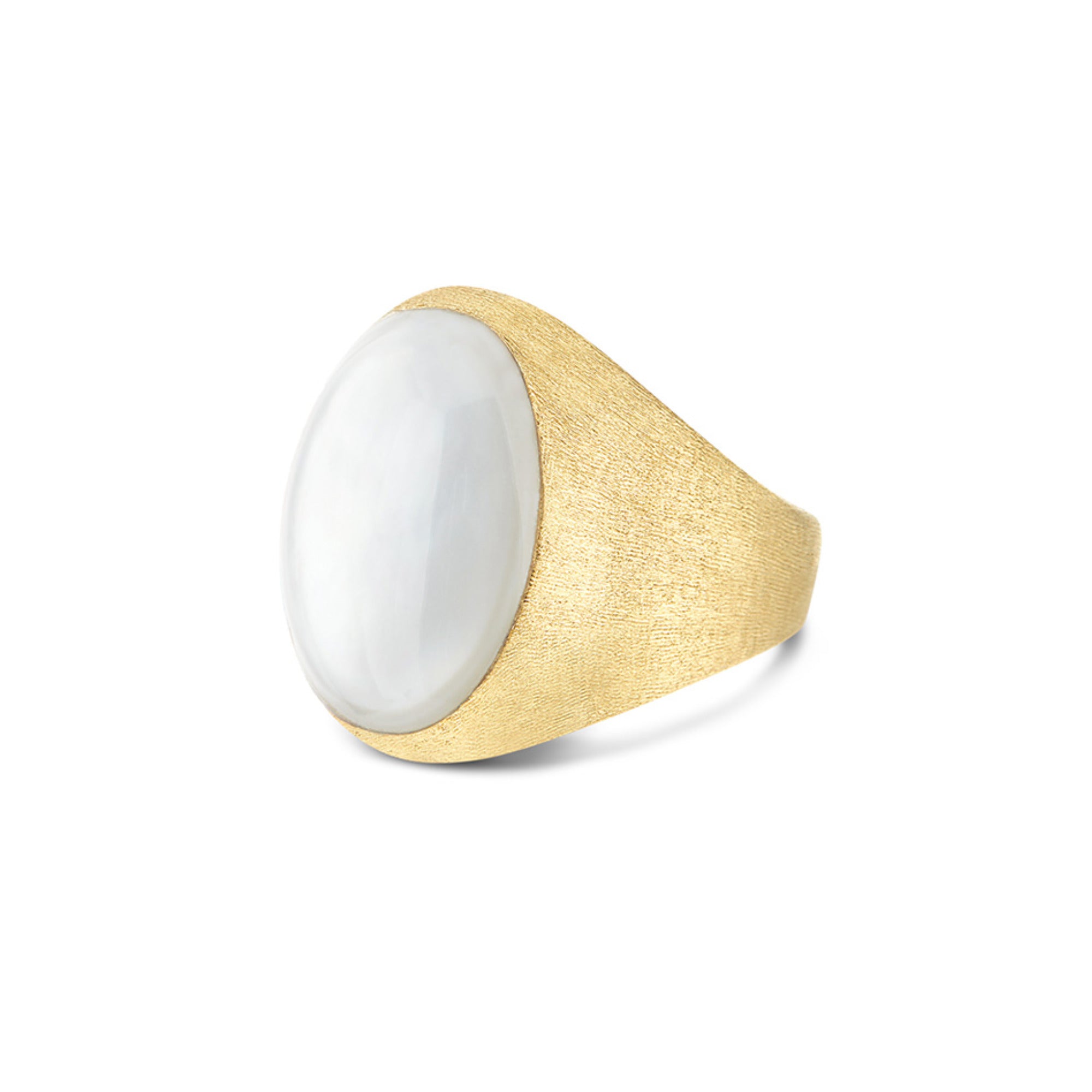 Nanis Muse Ring (AH7-609) aus Gelbgold mit Perlmutt