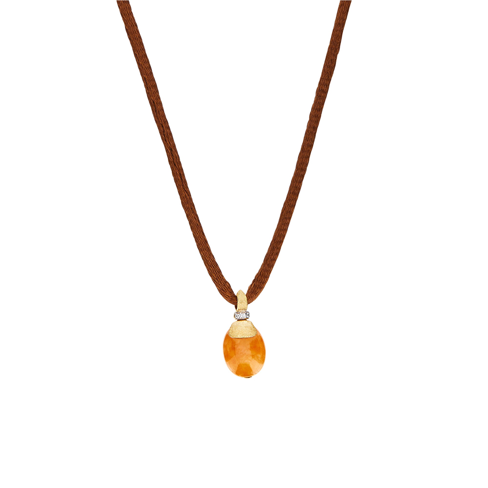 Nanis Petra Anhänger (PS18-603) aus Gelbgold mit Diamant