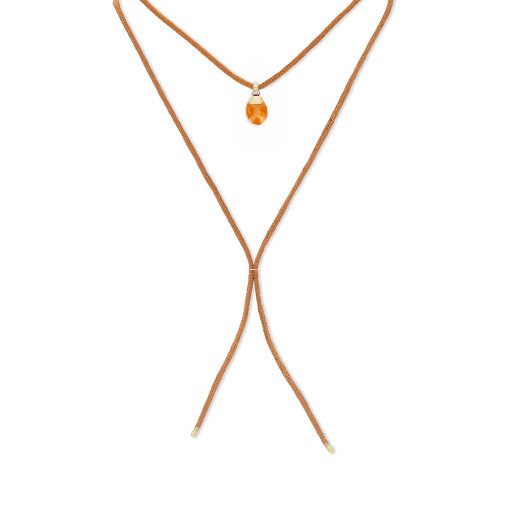 Nanis Petra Anhänger (PS18-603) aus Gelbgold mit Diamant