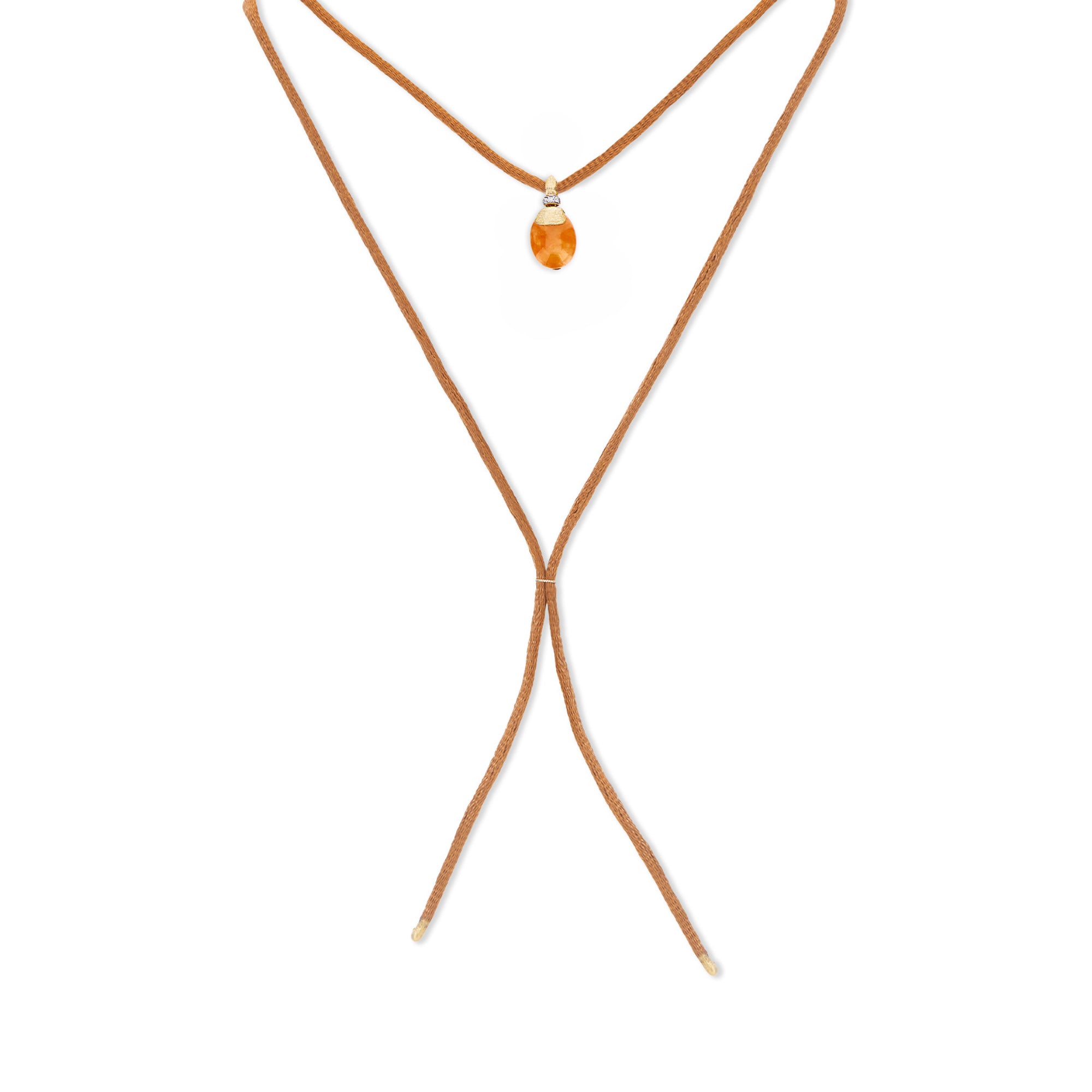 Nanis Petra Anhänger (PS18-603) aus Gelbgold mit Diamant