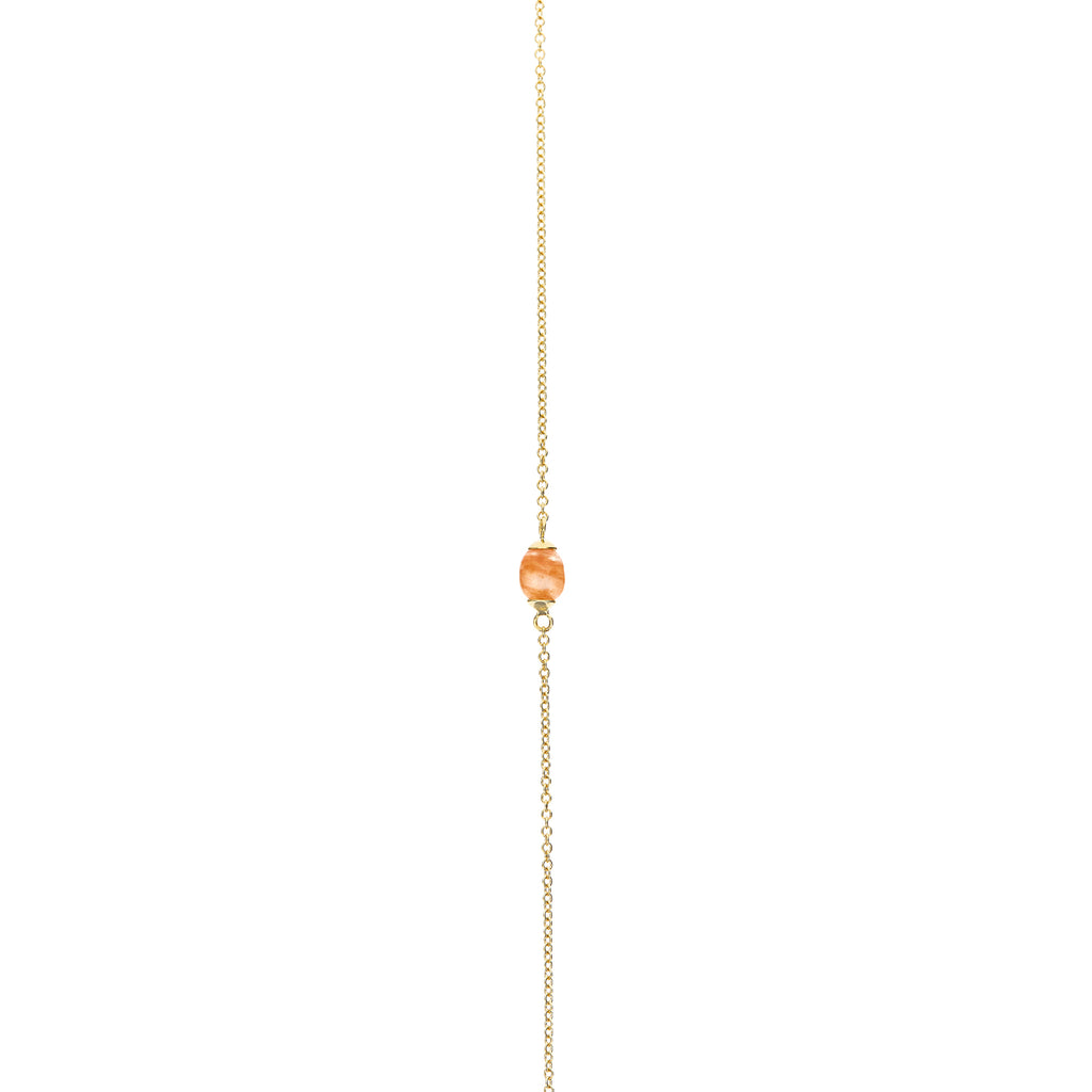 Nanis Petra Halskette (CN4-603) aus Gelbgold