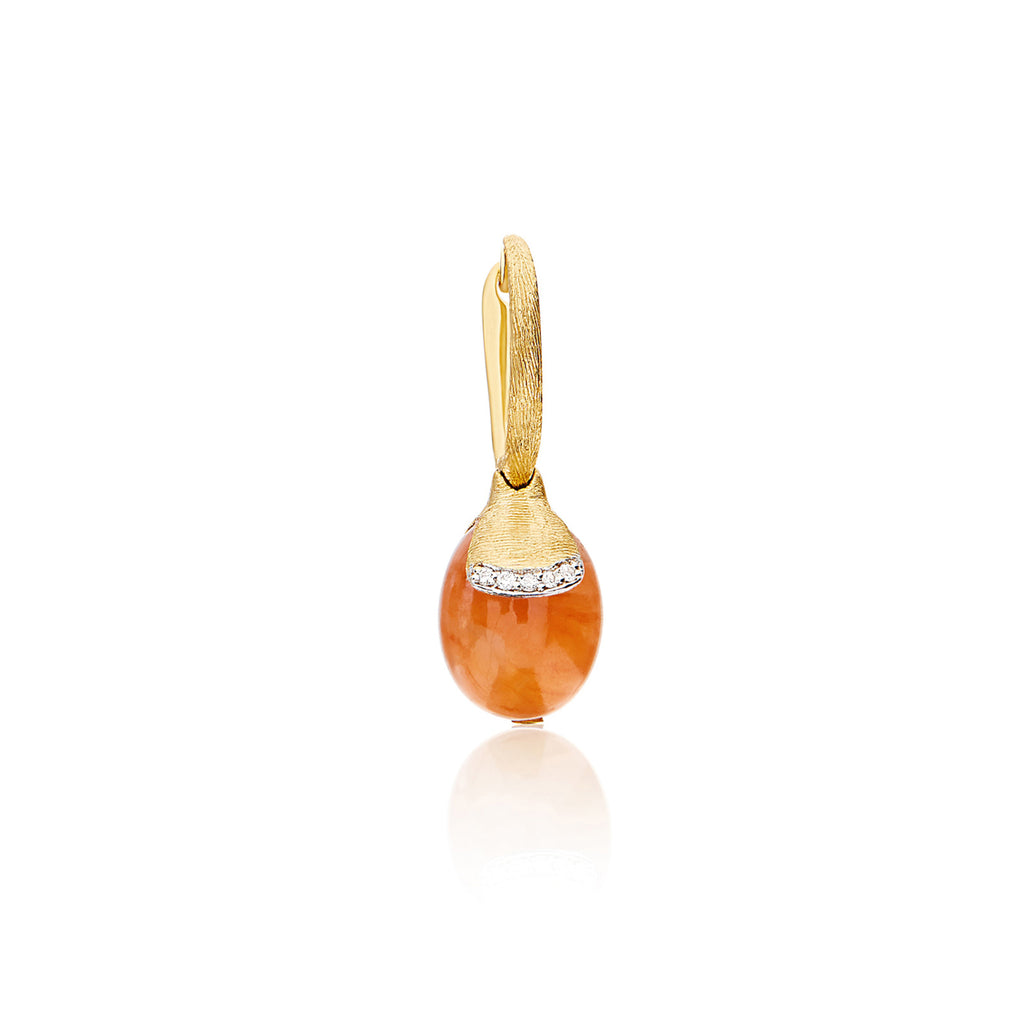 Nanis Petra Ohrhänger (OS11-603) aus Gelbgold mit Diamant