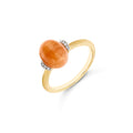 Nanis Petra Ring (AS5-603) aus Gelbgold mit Diamant