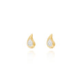 Nanis Transformista Ohrstecker (OS9-569) aus Gelbgold mit Diamant