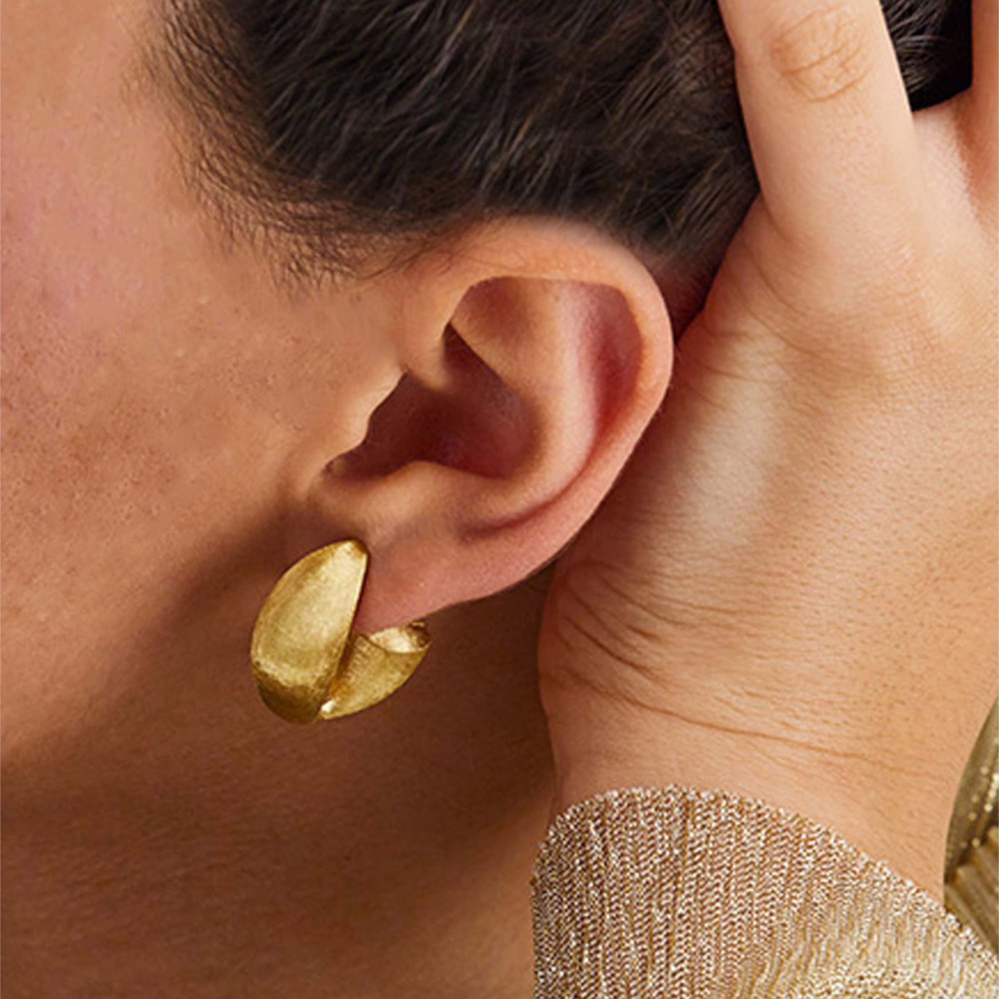 Nanis Trasformista Ohrringe (OA3-316) aus Gelbgold