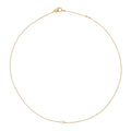 Nanis White Desert Halskette (CN13-603) aus Gelbgold mit Mondstein