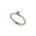 Niessing Amatis 4 Krappen Ring - N331960-0.08ct (08ct-cinnamon-satin-fg) mit Diamant