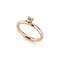 Niessing Amatis 4 Krappen Ring - N331960-0.16ct (16ct-cinnamon-gloss-cr) mit Diamant