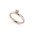 Niessing Amatis 4 Krappen Ring - N331960-0.16ct (16ct-cinnamon-gloss-rw) mit Diamant