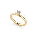 Niessing Amatis 4 Krappen Ring - N331960-0.16ct (16ct-fvs1-gloss-cy) mit Diamant