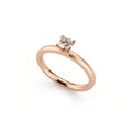 Niessing Amatis 4 Krappen Ring - N331960-0.23ct (23ct-cinnamon-satin-cr) mit Diamant