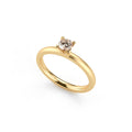 Niessing Amatis 4 Krappen Ring - N331960-0.23ct (23ct-cinnamon-satin-cy) mit Diamant