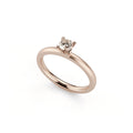Niessing Amatis 4 Krappen Ring - N331960-0.23ct (23ct-cinnamon-satin-rw) mit Diamant