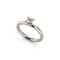 Niessing Amatis 4 Krappen Ring - N331960-0.23ct (23ct-fvs1-gloss-fg) mit Diamant