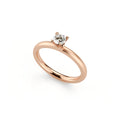 Niessing Amatis 4 Krappen Ring - N331960-0.23ct (23ct-fvs1-satin-cr) mit Diamant