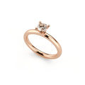Niessing Amatis 4 Krappen Ring - N331960-0.3ct (3ct-cinnamon-gloss-cr) mit Diamant