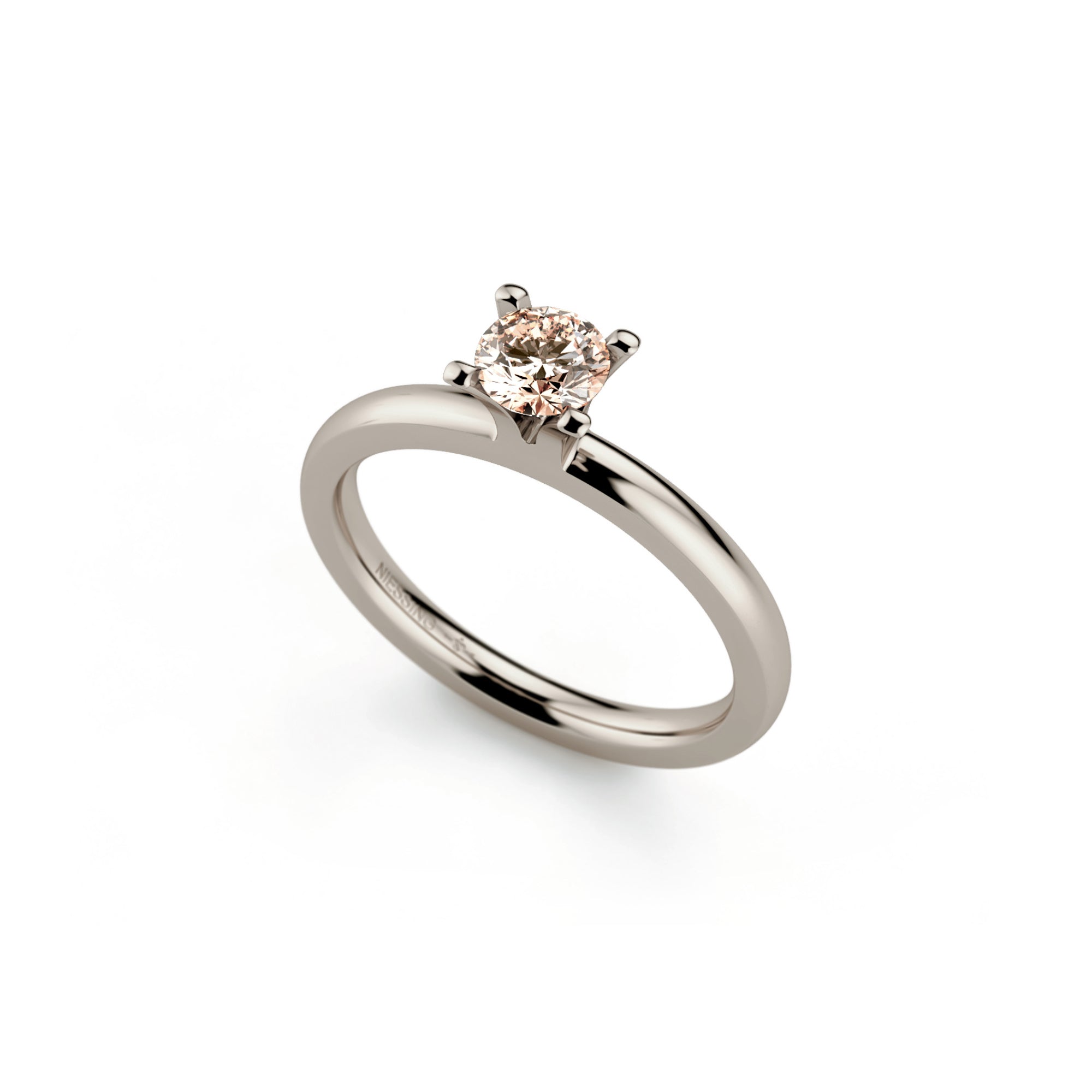 Niessing Amatis 4 Krappen Ring - N331960-0.3ct (3ct-cinnamon-gloss-fg) mit Diamant