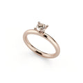 Niessing Amatis 4 Krappen Ring - N331960-0.3ct (3ct-cinnamon-gloss-rw) mit Diamant