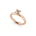 Niessing Amatis 4 Krappen Ring - N331960-0.3ct (3ct-cinnamon-satin-cr) mit Diamant