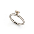 Niessing Amatis 4 Krappen Ring - N331960-0.3ct (3ct-cinnamon-satin-fg) mit Diamant