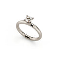 Niessing Amatis 4 Krappen Ring - N331960-0.3ct (3ct-fvs1-gloss-fg) mit Diamant