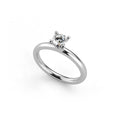Niessing Amatis 4 Krappen Ring - N331960-0.3ct (3ct-fvs1-gloss-pt) aus Platin mit Diamant