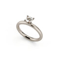 Niessing Amatis 4 Krappen Ring - N331960-0.3ct (3ct-fvs1-satin-fg) mit Diamant
