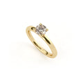 Niessing Amatis 4 Krappen Ring - N331960-0.5ct (5ct-cinnamon-gloss-cy) mit Diamant