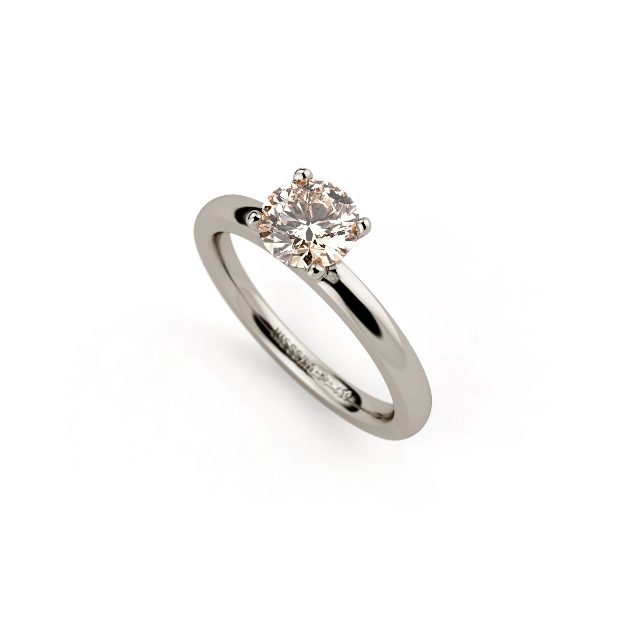 Niessing Amatis 4 Krappen Ring - N331960-0.7ct (7ct-cinnamon-gloss-fg) mit Diamant