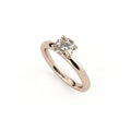 Niessing Amatis 4 Krappen Ring - N331960-0.7ct (7ct-cinnamon-gloss-rw) mit Diamant