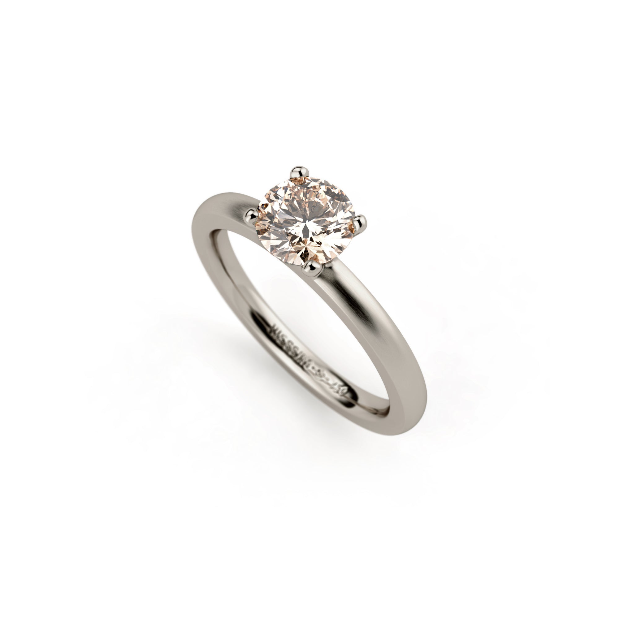 Niessing Amatis 4 Krappen Ring - N331960-0.7ct (7ct-cinnamon-satin-fg) mit Diamant