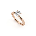 Niessing Amatis 4 Krappen Ring - N331960-0.7ct (7ct-fvs1-gloss-cr) mit Diamant