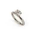 Niessing Amatis 4 Krappen Ring (N331960-1ct-cinnamon-gloss-fg) mit Diamant