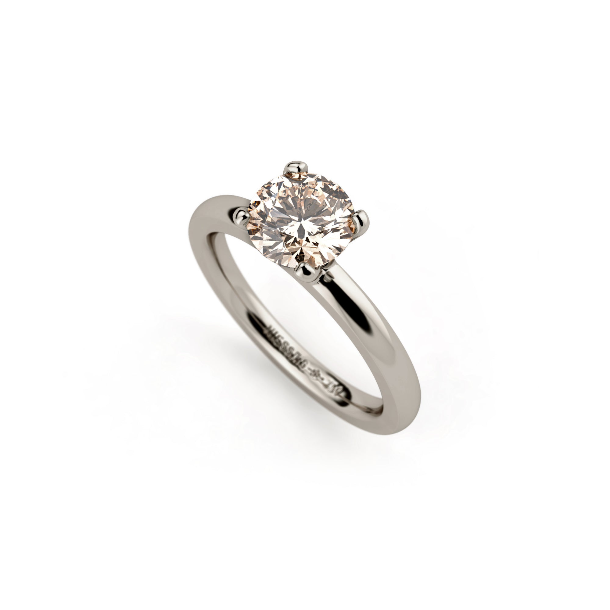 Niessing Amatis 4 Krappen Ring (N331960-1ct-cinnamon-gloss-fg) mit Diamant