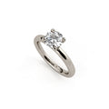 Niessing Amatis 4 Krappen Ring (N331960-1ct-fvs1-gloss-fg) mit Diamant