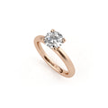 Niessing Amatis 4 Krappen Ring (N331960-1ct-fvs1-satin-cr) mit Diamant