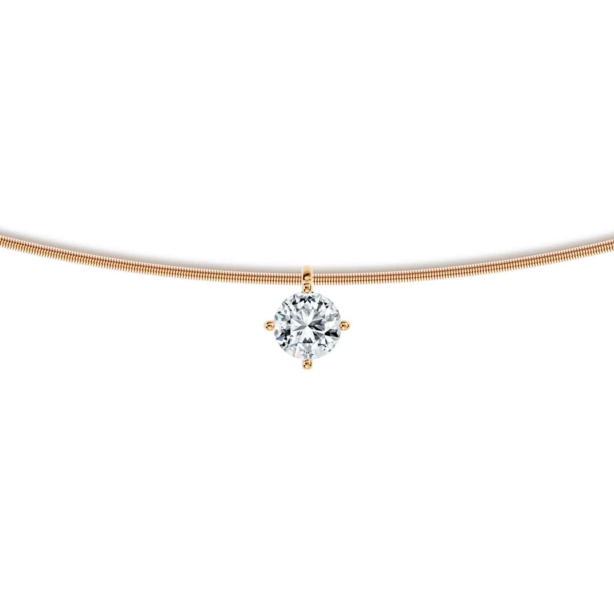 Niessing Amatis Anhänger (N423960-fr) mit Diamant