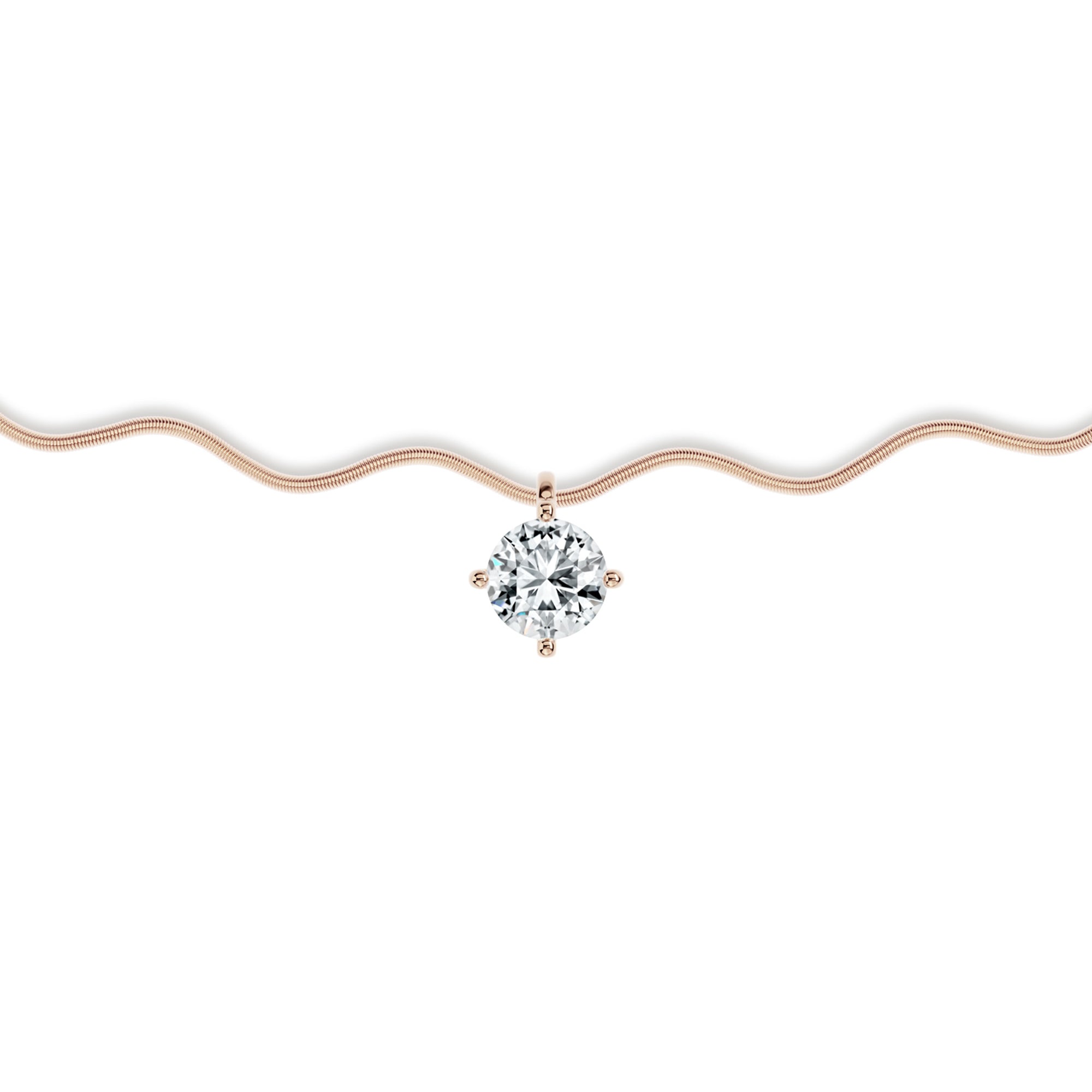 Niessing Amatis Anhänger (N423960-rw) mit Diamant