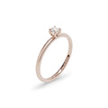 Niessing Amatis Fine C Ring - N381961-0.14ct (14ct-satin-rw) mit Diamant