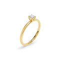 Niessing Amatis Fine C Ring - N381961-0.18ct (18ct-satin-cy) mit Diamant